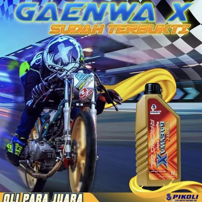 

TERMURAH - Pikoli Gaenwa X bukan Motul