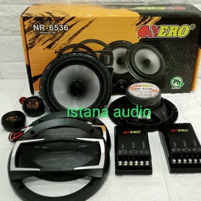 Speaker split NERO NR-6536 speaker set componen 6,5" Nero NR-6536