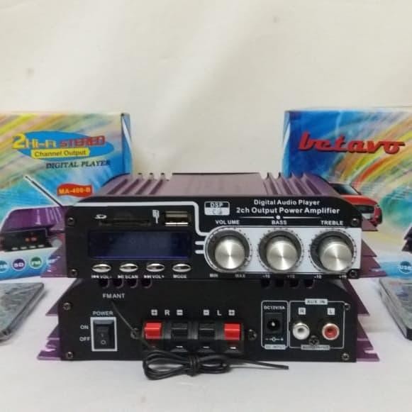 Ampli mini mobil Betavo MA-400B USB Power Amplifier