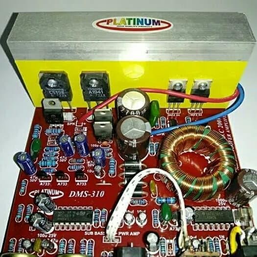 Power Amplifier Subwoofer Mobil 200w Car Amplifier Subwoofer DMS-310
