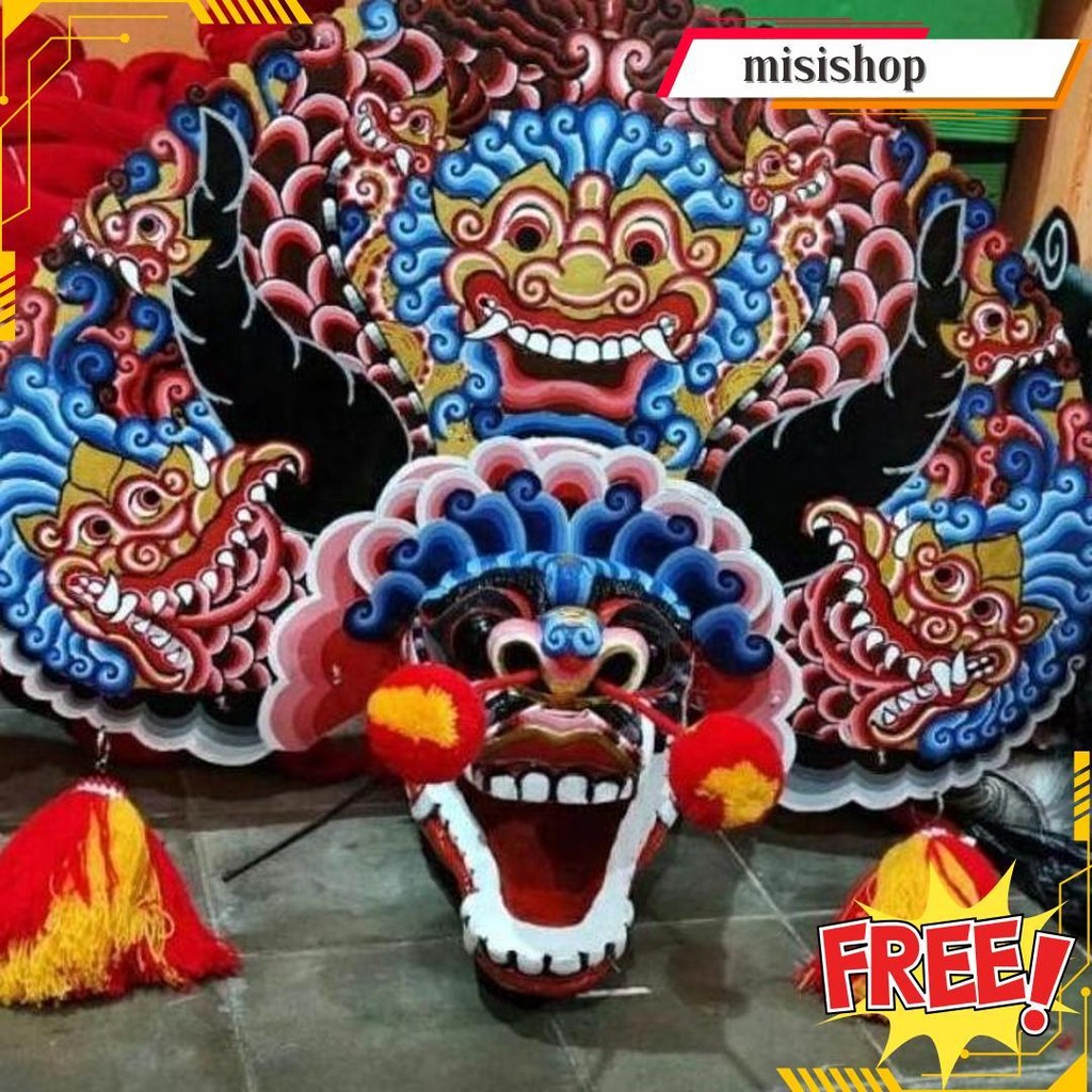 

Bisa Cod Cuci Gudang Barongan Rampak Telon Jamang Cat Air Brush Bonus Kemul Panjang Dan Pentul Tinggal Pakai Ukuran Anak Promo Barongan Plipit Romo Mainan Anak Barongan Anak Sd Brongan Plipit Premium / Barongan Spon Caplok Kain Panjang / Barongan Ponorogo