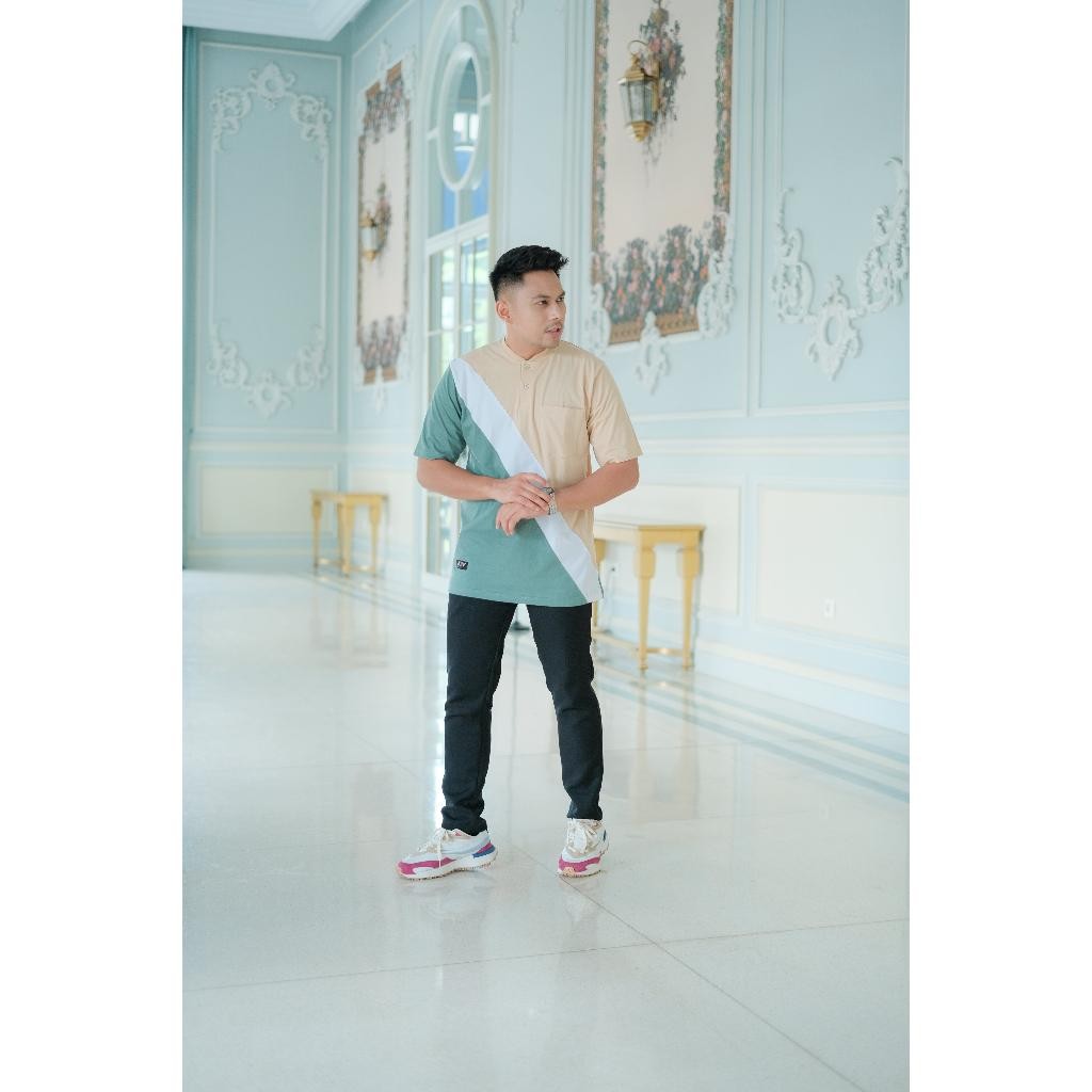 Bsh Arvikids Baju Lebaran Couple Keluarga Kaos Couple Family Set Koko Tunik Pakaian Keluarga Busui F