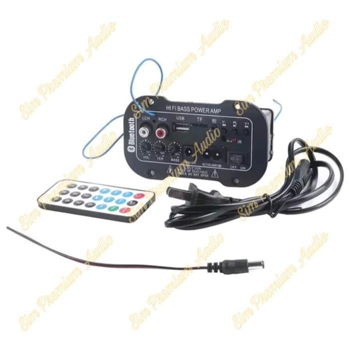 Mobil Bluetooth Amplifier mini Hi fi 13f AC or DC kit basstube Subpow