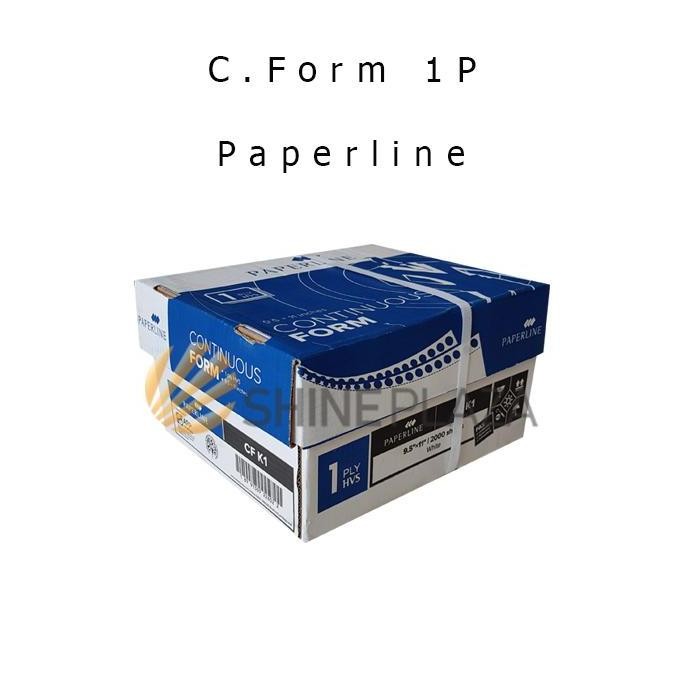 

BEBAS ONGKIR - Continuous Form Paperline 1 Ply 9.5 x 11 Inch (K1 PTH)