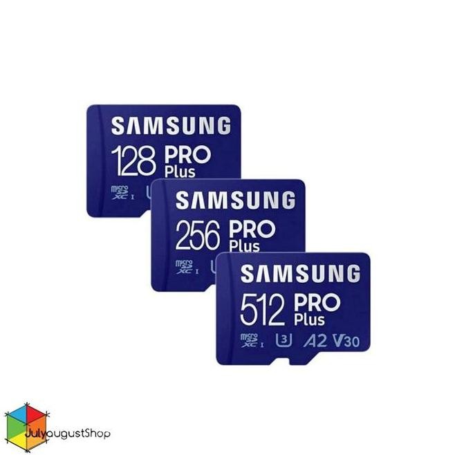 TERLARIS - Samsung PRO Plus MicroSD Card SDXC - 512GB | 256GB | 128GB