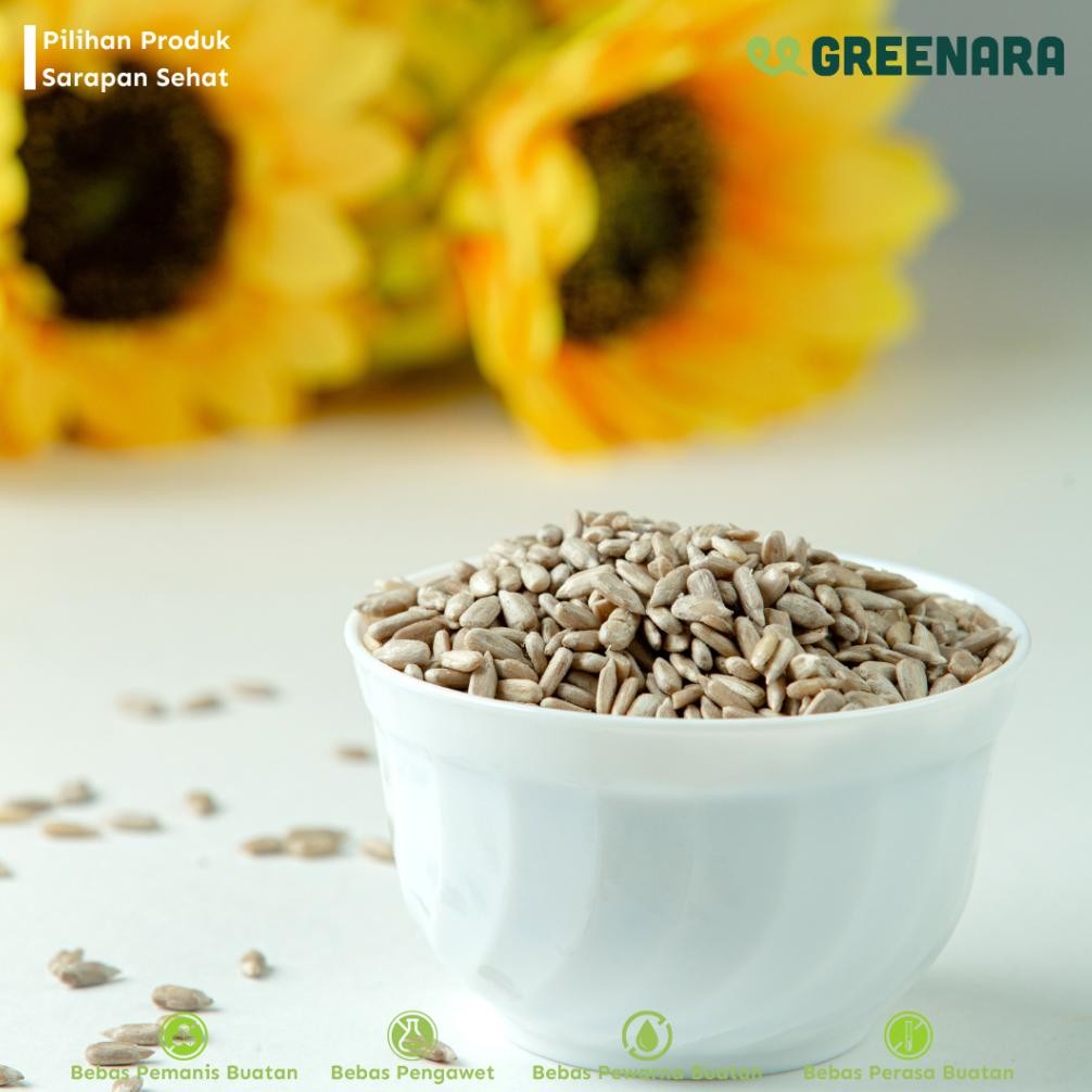 

Cod Greenara - Kuaci Kupas Asin 500Gr / Lightly Salted Roasted Sunflower Seed 500 Gram Ank-48