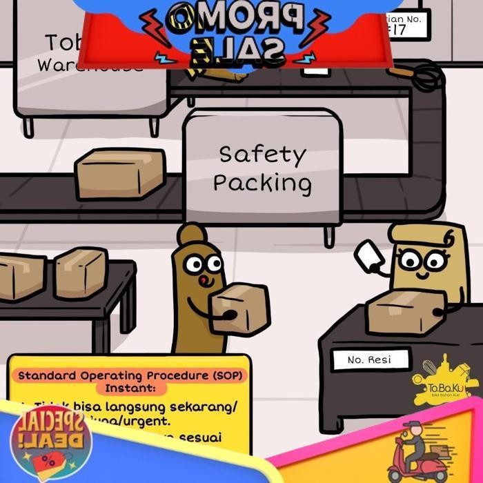 

Cuci Gudang Tepung Sagu Tani Super 500Gr & 1Kg