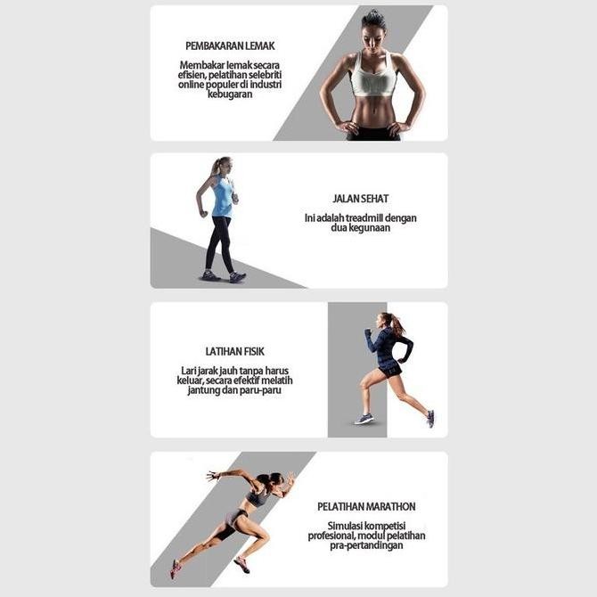 TERMURAH - Treadmill Multifungsi Treadmill Murah Alat Olahraga Treadmill Alat Fitness Treadmill Alat