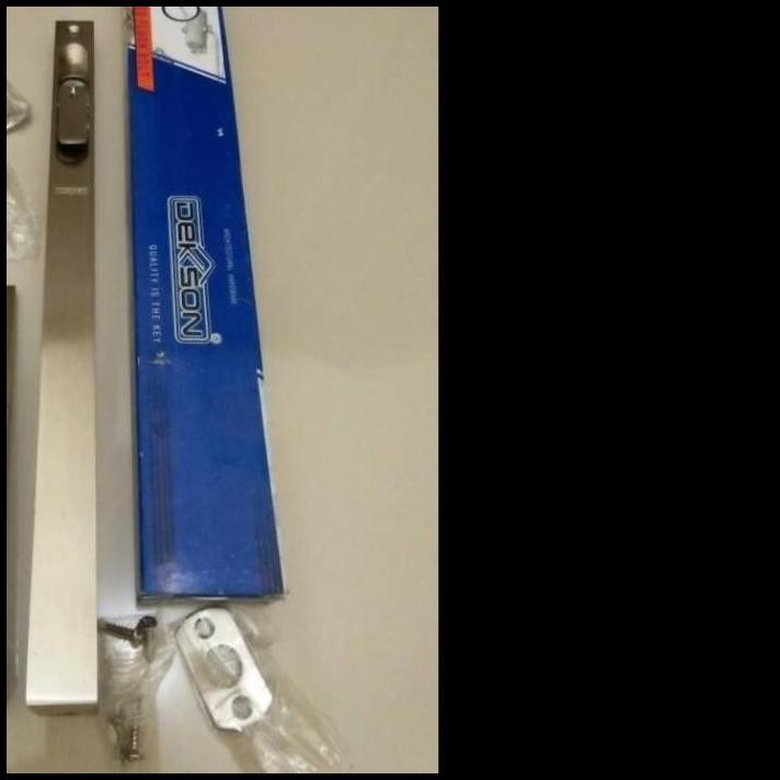FLUSH BOLT DEKKSON FB 608 BR 12" SN Grendel Slot Pintu 12 Inch 30 Cm