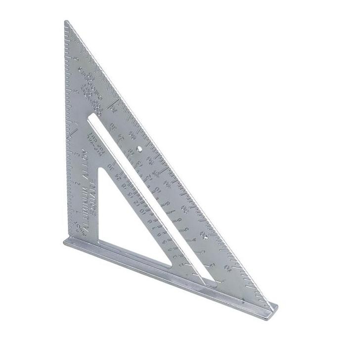 

Penggaris Siku Multifungsi Mistar Triangle Ruler Aluminium - Vk18