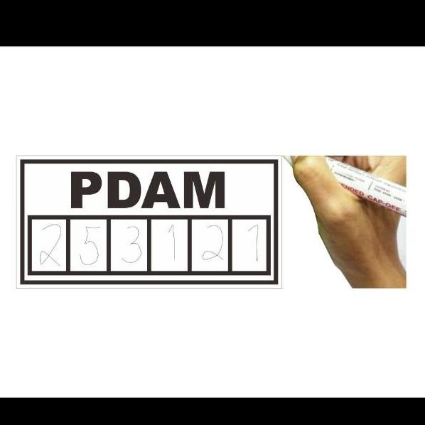 

Papan Angka Pdam Pln Acrylic