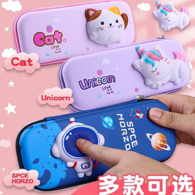 

Kotak Pensil Squishy 3D Waterproof
