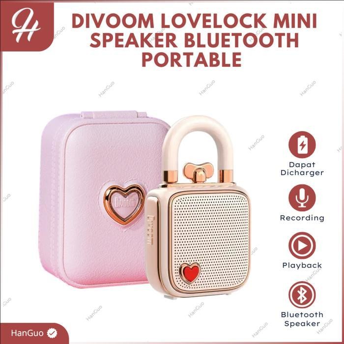 Divoom Lovelock Bluetooth Speaker Mini Portable Speaker Wireless