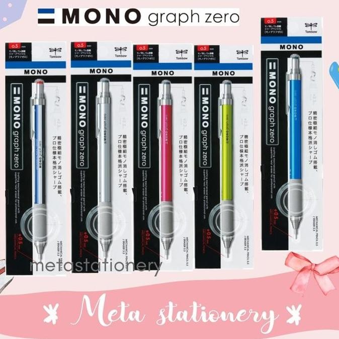 

Pensil Mekanik Tombow Mono / Mechanical Pencil Metal Grip 0.5Mm