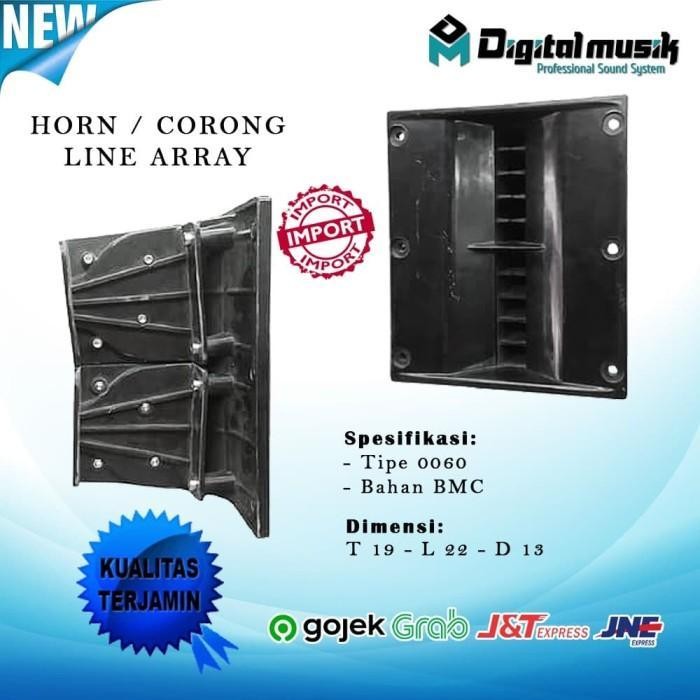 Horn 0060 - Corong Speaker - Daun Tweeter Line Array Kualitas Import Terbaru Berkualitas