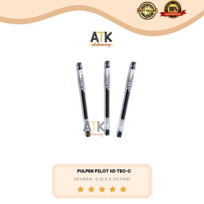 

Pulpen Pilot Hi-Tec-C 0.3/0.4 Atk