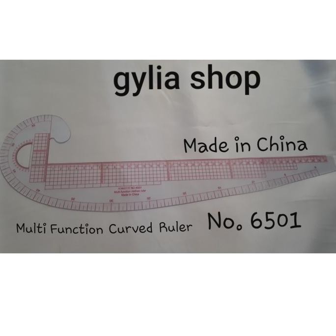 

Penggaris Pola /Jahit Lengkung Serbaguna/ Multi Function Clothes Ruler