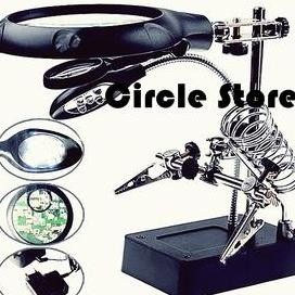

Kaca Pembesar / Super Magnifier + Led 3 In 1