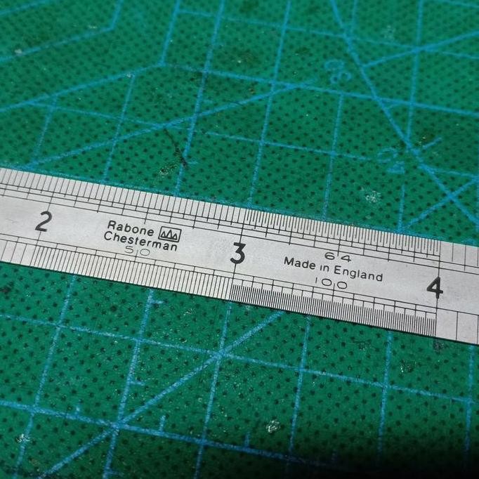 

Mini Ruller Penggaris Rabone Chesterman England Original 6" 150Mm