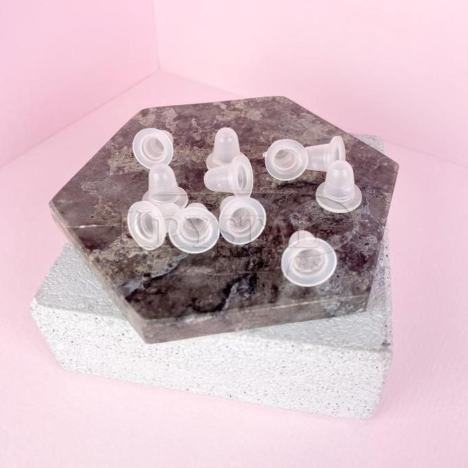 

Cup Tinta Silikon 100Pcs / Tempat Tinta