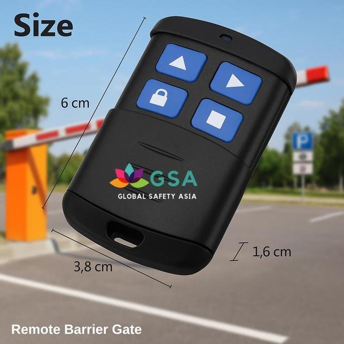 Remote Control Barrier Gate Remote Tambahan Automatic Barrier Gate