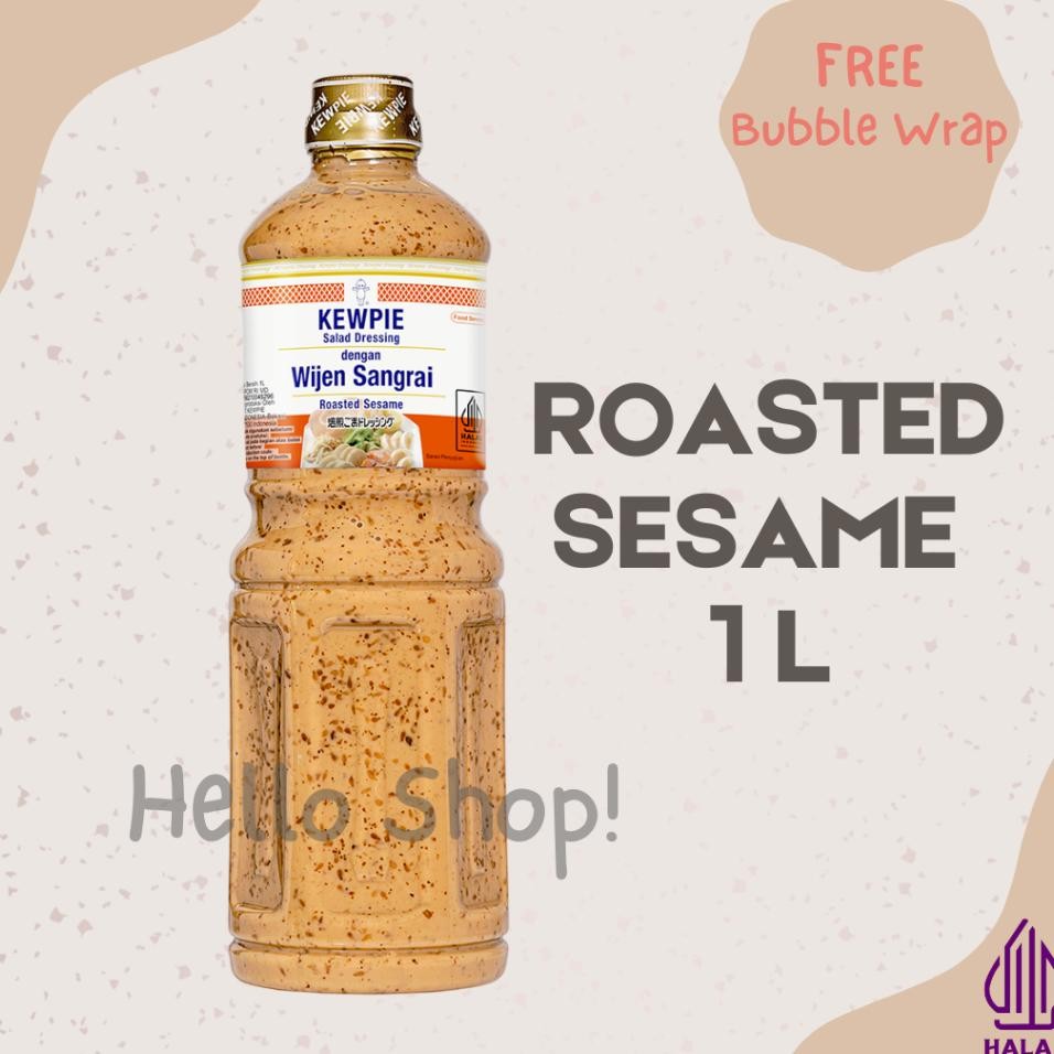

Kewpie Salad Dressing Roasted Sesame Wijen Sangrai 1 Liter