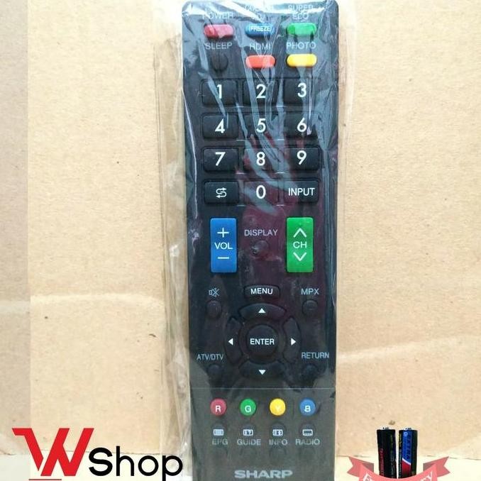 REMOT TV LCD LED SHARP AQUOS HDMI ORIGINAL