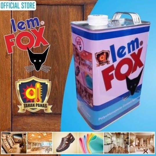 Promo Lem fox biru 2.5kg COD