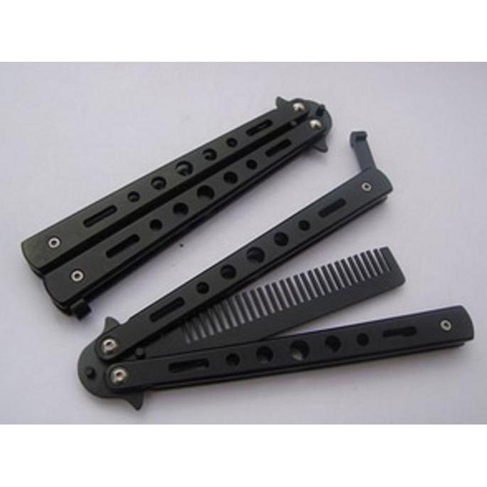 Sisir Balisong / Butterfly Comb Black Merk Benchmade