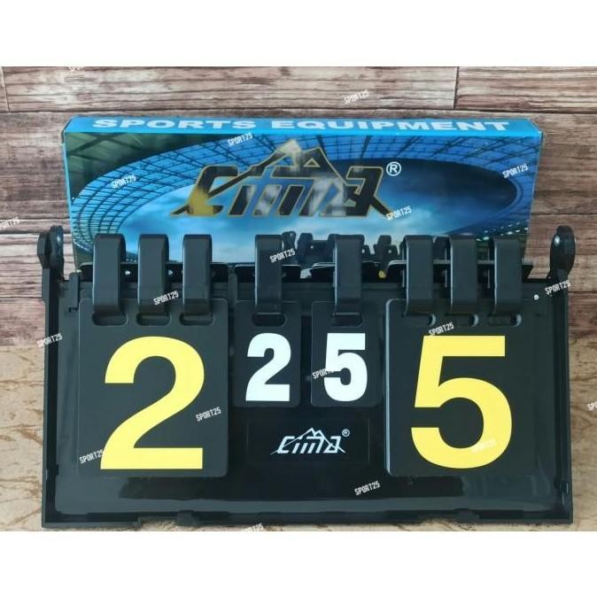 Sale Papan Skor Badminton Scoreboard Cima Manual Score Board Lipat