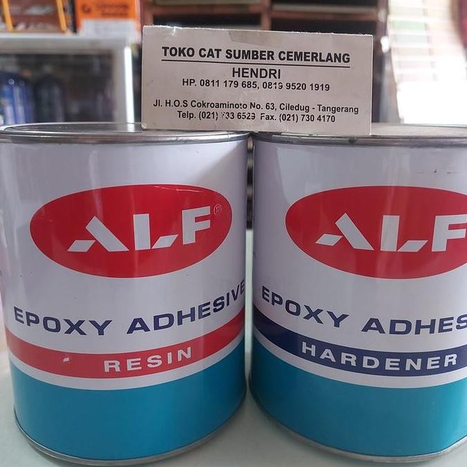 Promo lem epoxy alf / epoxy resin / epoxy adhesive 1kg COD
