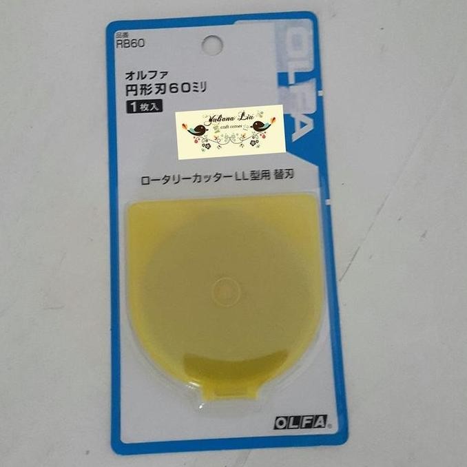 

Terbaru! Blade Reffil Cutter Olfa 60Mm