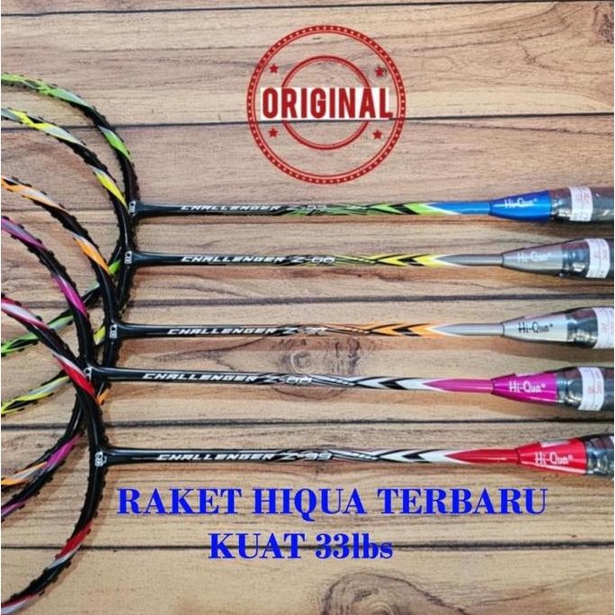 Sale Raket Badminton Hiqua Challenger Z55/Z66/Z77/Z88/Z99 Original