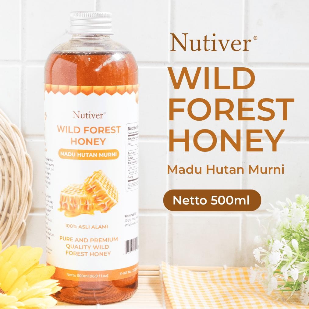 

(Terbaru) Nutiver Madu Hutan Murni 500 ML - Madu Asli Kalimantan Kaya Manfaat (Terlaris)