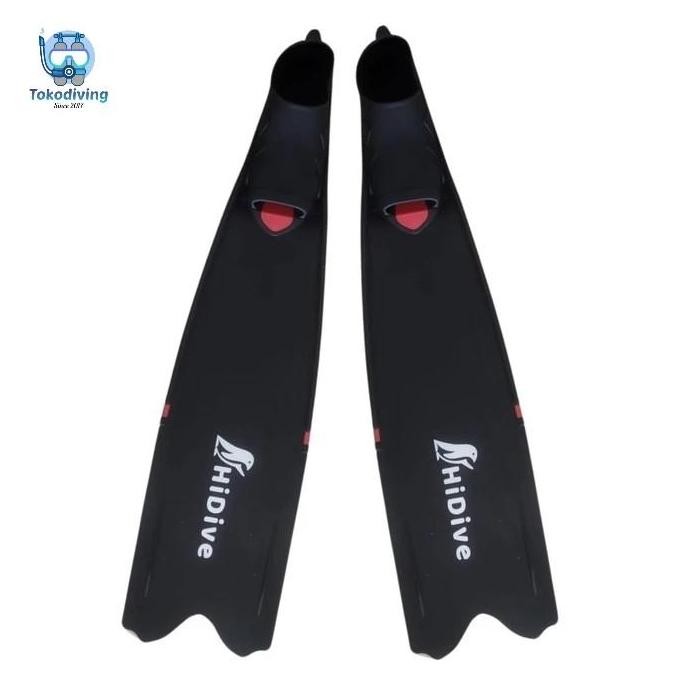 HiDive Long Fins Black - Long Fins long  fins fins  diving alat  selam