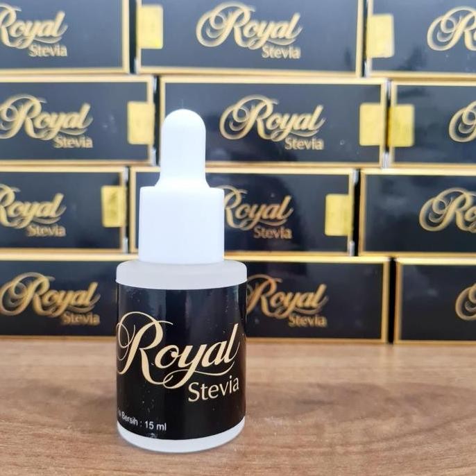 

Baru Royal Stevia Cair 15ml Pemanis Alami 0 Kalori untuk Diet Diabetes