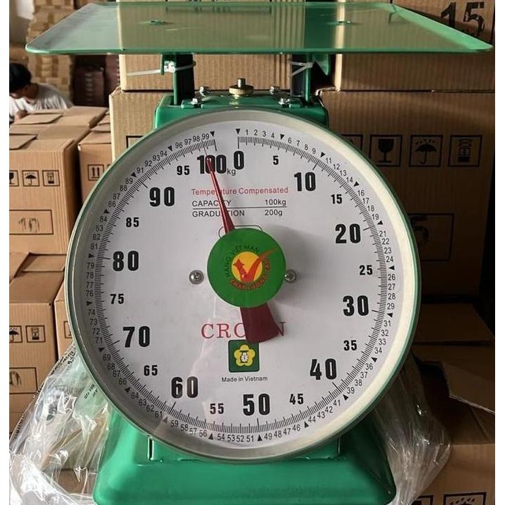 Timbangan Duduk 100Kg & 150Kg/ Timbangan 100Kg Vietnam Hight Quality Crown / Timbangan Nhon Hoa 100K