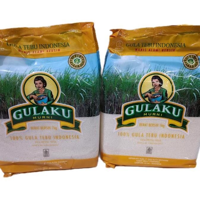 

Baru Paket 2x Gulaku Kuning 1kg - Gula Tebu Alami Manis Sehat