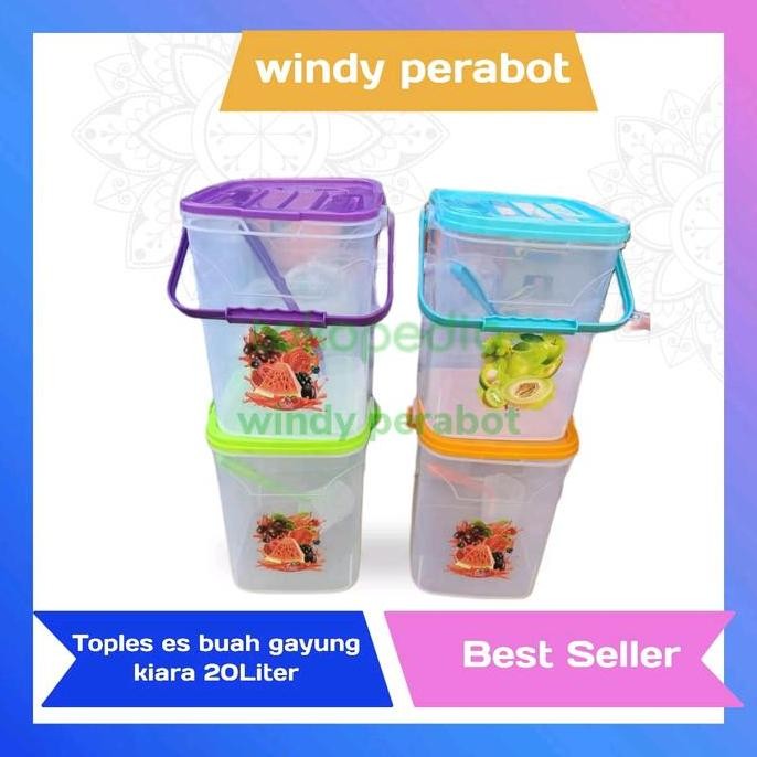 Toples Es Buah 20Liter+Gayung Terbaru