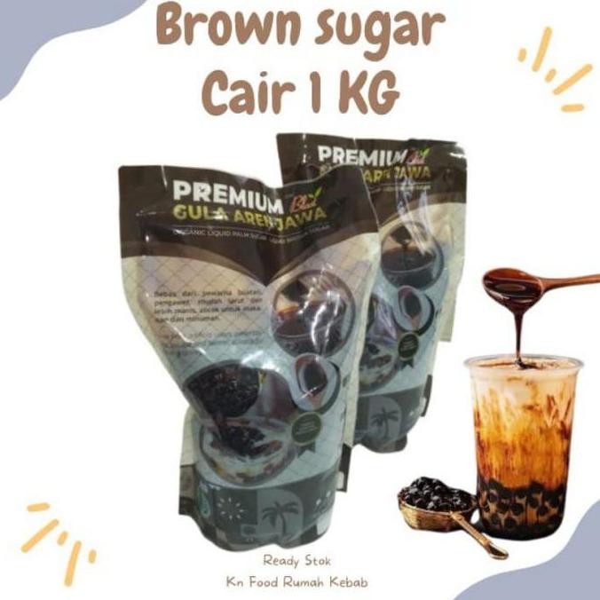 

Baru Brown Sugar Cair 10kg Dus Gula Aren Sirup Palm Sugar Grab/Gojek Only