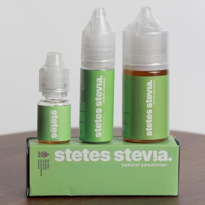 

Baru Stetes Stevia Pemanis Alami - Gula Sehat untuk Makanan & Minuman
