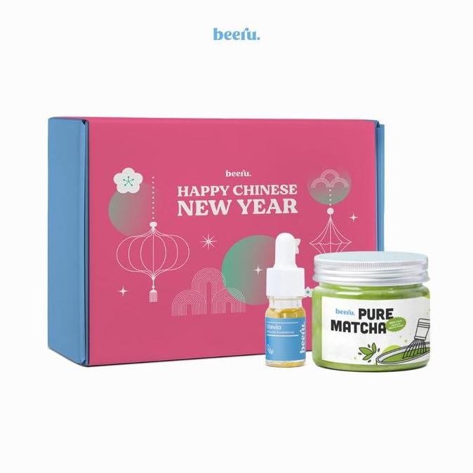 

Baru Beeru Matcha Stevia Hampers - Paket Hadiah Pemanis Alami Rasa Matcha