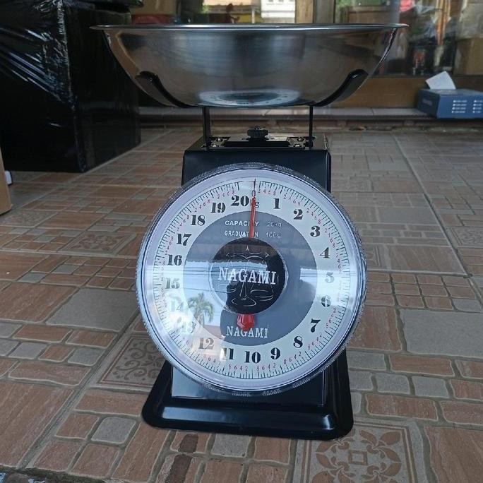 Timbangan Duduk 20Kg Nagami / Timbangan Manual Duduk Jarum 20Kg