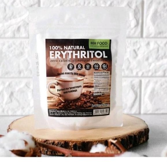 

Baru MH Food Erythritol 250g - Pemanis Rendah Kalori Alami Non Gula