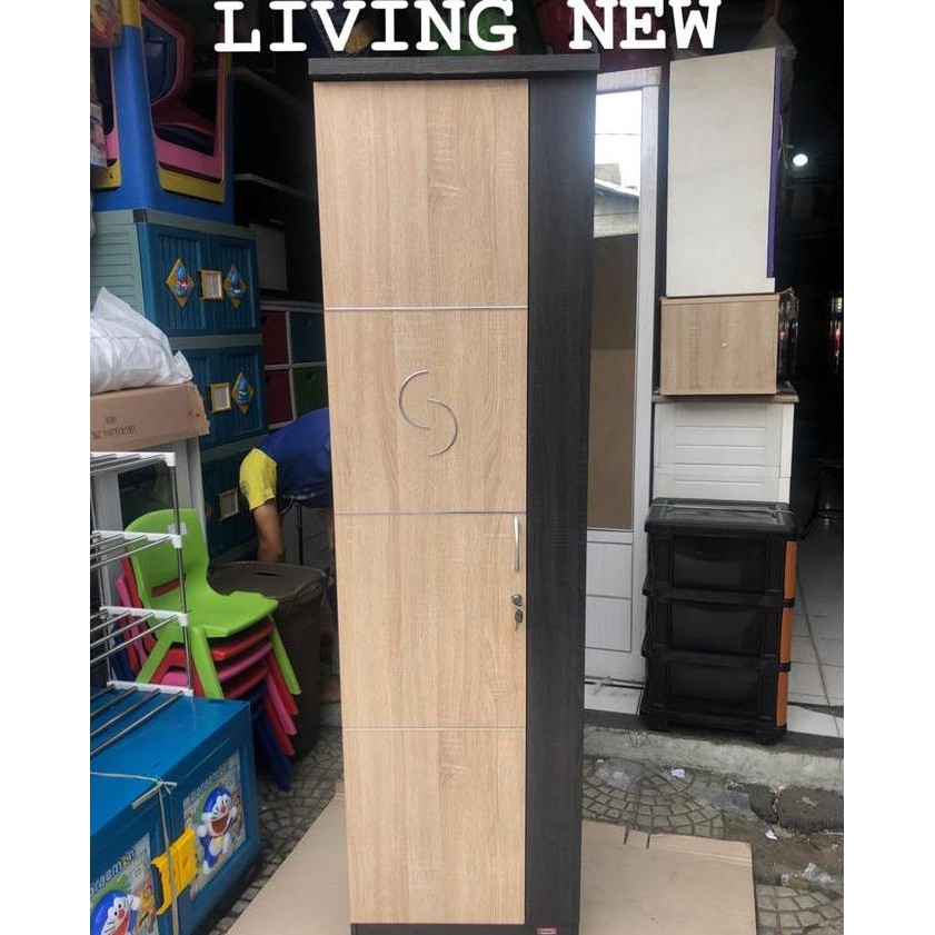 Lemari Pakaian 1 Pintu Minimalis