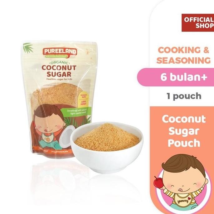 

Baru Pureeland Gula Kelapa Organik - Coconut Sugar untuk MPASI & Masakan