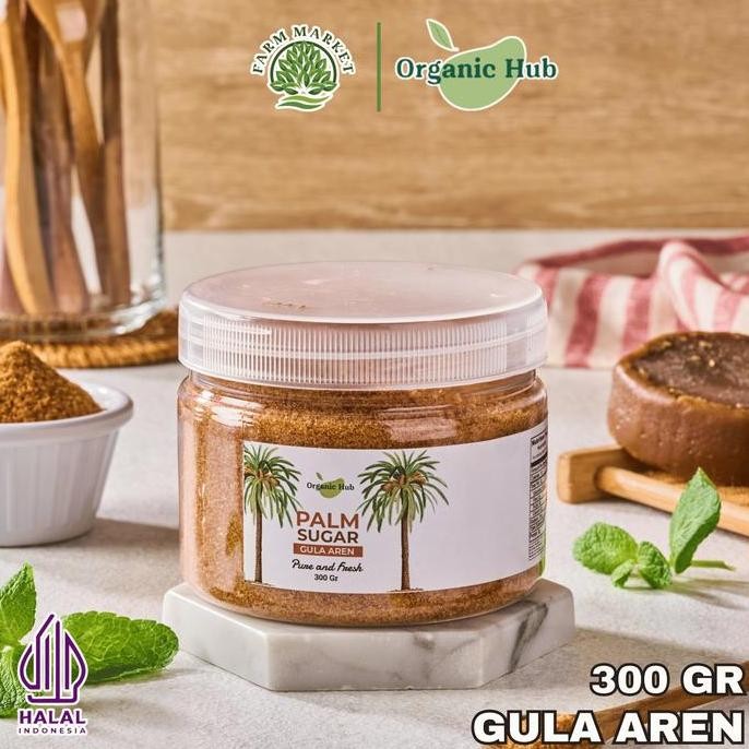 

Baru Organic Hub Gula Aren Bubuk 300gr - Palm Sugar Organik Natural