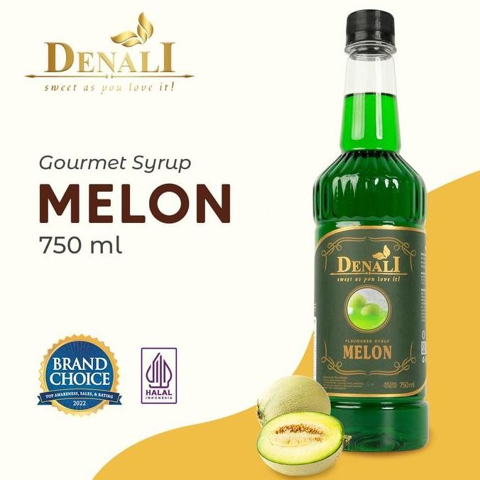 

Baru Denali Melon Syrup | Sirup Rasa Melon Segar