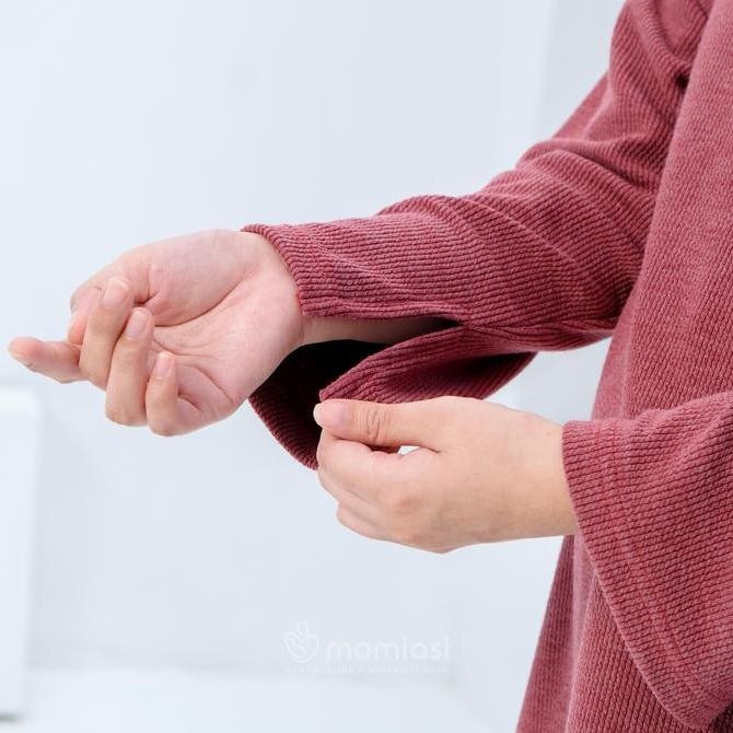 YSN Momiasi Ruby One set Knit Setelan Wanita Knit Rib Baju Set Celana Bumil Busui Friendly