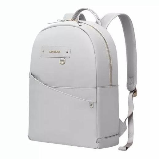 Samsonite Tas Ransel Kasual Tas Wanita Tas Laptop 14 Inch Grey